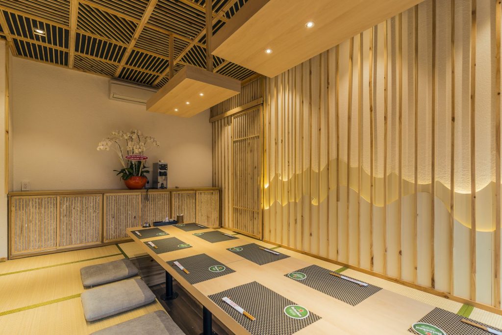 Thiết kế nội thất nhà hàng phong cách Nhật 6